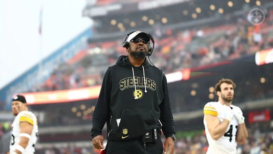 Steelers' Mike Tomlin Focused On Not Making Ravens Matchup Aaron Rodgers' Final Game. Photo by Jared Wickerham / Pittsburgh Steelers