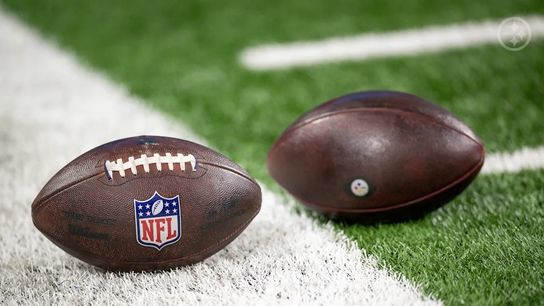Steelers footballs