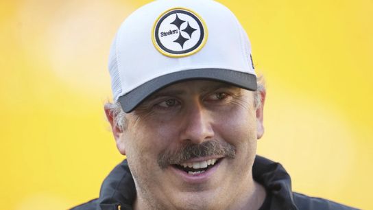 Steelers Offensive Coordinator Arthur Smith before a preseason game against the Houston Texans on August 9, 2024, in Acrisure Stadium.