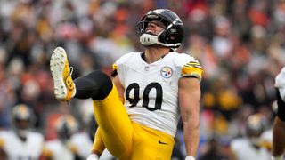 Steelers All-Pro Edge Rusher TJ Watt Still Expected At Training Camp Despite Contract Problem (Steelers News). Photo by Jeffrey Dean / AP Photo
