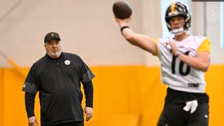 Steelers' Omar Khan Detailed How The Front Office Targeted Drew Allar From The Get-Go: "It Felt Right" (Steelers News). Photo by Alysa Rubin / Pittsburgh Steelers