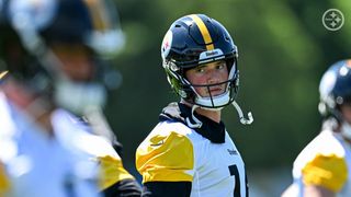 Steelers' Drew Allar Is Enthusiastic To Learn From Future HOF QB Aaron Rodgers (Steelers News). Photo by Taylor Ollason / Pittsburgh Steelers