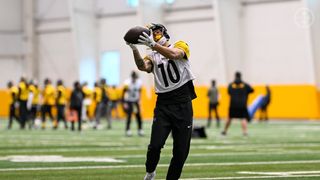Steelers' Rookie Minicamp Is Revealing More Bad News For Roman Wilson (Steelers News). Photo by Alysa Rubin / Pittsburgh Steelers