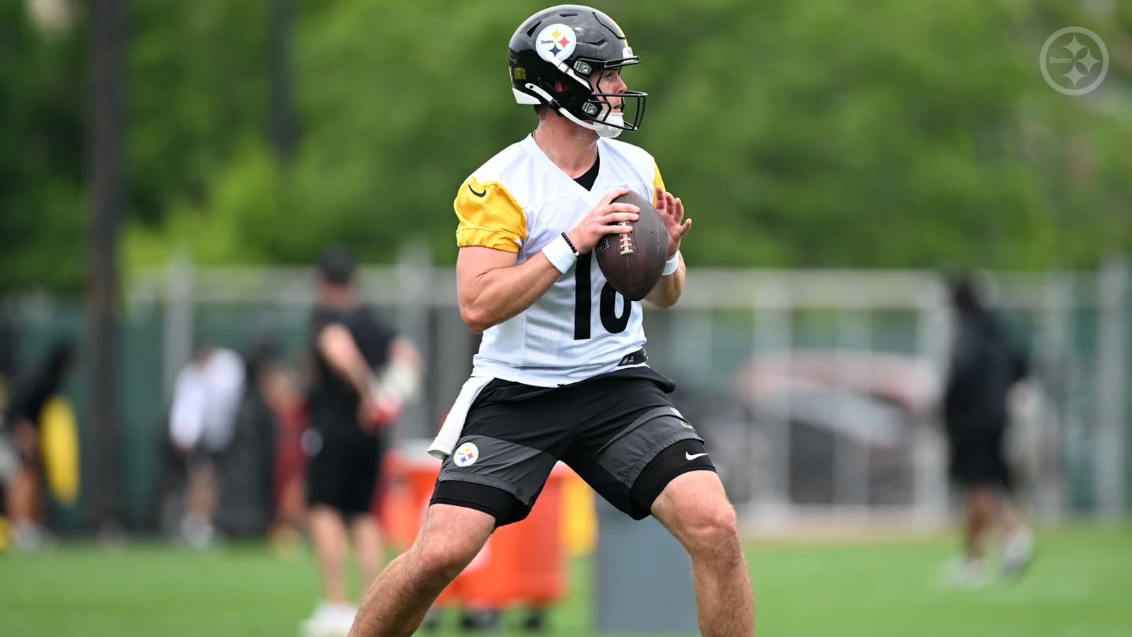 Steelers' Will Howard Looks A Cut Above During OTAs And Could Nab QB2 Position (Steelers News). Photo by Jordan Perez / Pittsburgh Steelers