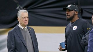 Steelers' Next Head Coach Likely Aligns With Art Rooney II's Succession Plan: "His Whole Career Is Basically Mike Tomlin"  (Steelers News). Photo by Chuck Cook / Imagn Images