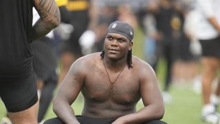 Steelers' Broderick Jones Expected To Underperform In 2025: "He's Not Gonna Have A Great Career" (Steelers News). Photo by AP Photo