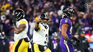 Steelers' Russell Wilson Unfairly Criticized For Turnovers In Ravens Game: "Tells You The Heart I Think He Has"  (Steelers News). Photo by Jared Wickerham / Pittsburgh Steelers 