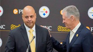 Steelers Likely To Select QB In 2025 NFL Draft Even With Aaron Rodgers Or Russell Wilson On The Roster: "It Increases The Possibility" (Steelers News). Photo by AP