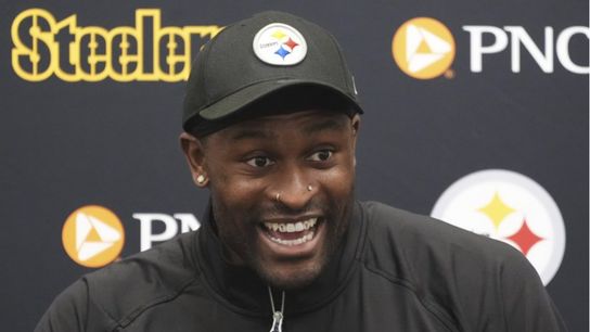 Steelers' DK Metcalf And George Pickens Now "In The Conversation" Of Best Duos In The NFL. Photo by Gene J. Puskar / AP Photo