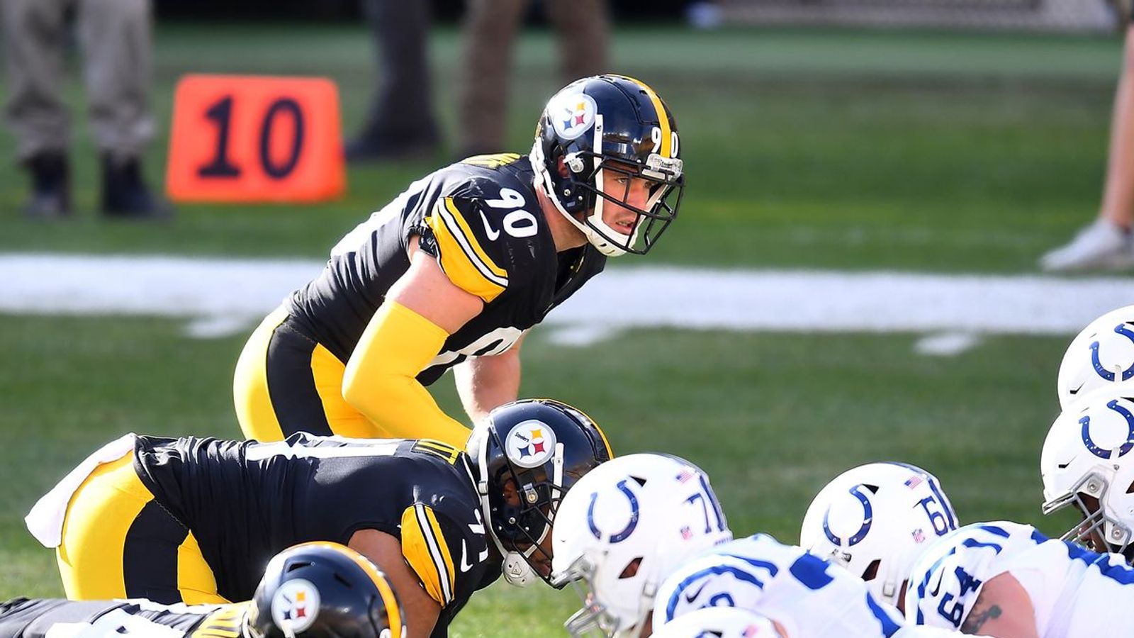 Week 12: The Indianapolis Colts play host to the Pittsburgh Steelers 