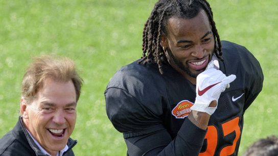 WATCH: Hilarious Video of Najee Harris' Nick Saban Impression; Adjusting to Weather (Najee Harris News)