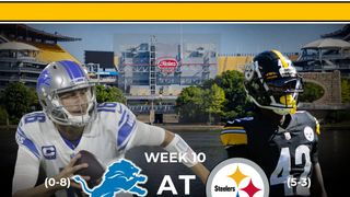 Colorcast Week 10 Pregame Report: Lions at Steelers (Steelers News)