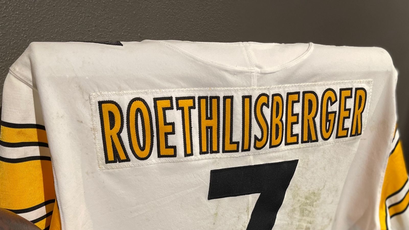 white ben roethlisberger jersey