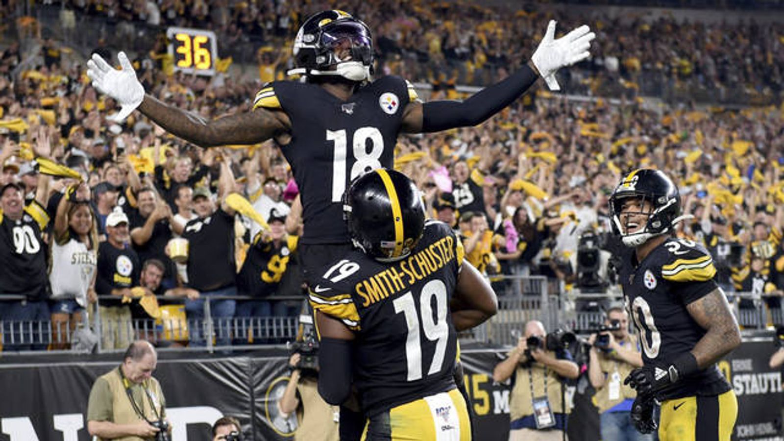 Steelers WR Look To Step Up Vs Ravens