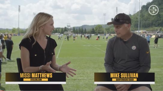 Steelers' QB Coach Mike Sullivan on Competition: Mitch Trubisky came in with "Confidence, but humility" and Kenny Pickett "Working his tail off" (Steelers News)