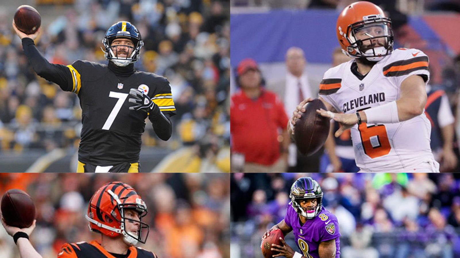 Ranking The AFC North by Position: Quarterback