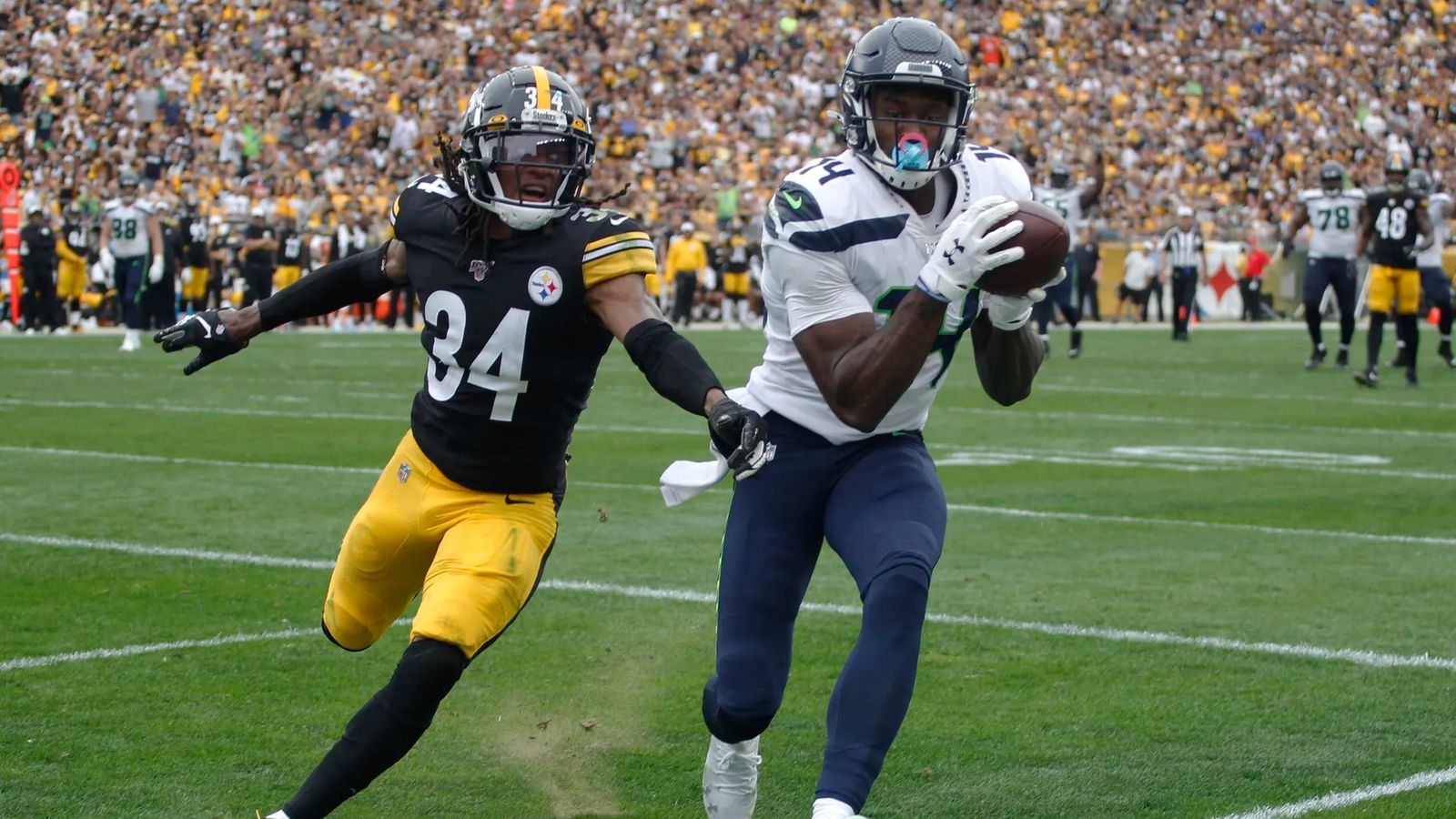 Steelers' Antonio Brown Out Ranks Randy Moss, Jerry Rice As Best Of All  Time According To Seahawks' DK Metcalf