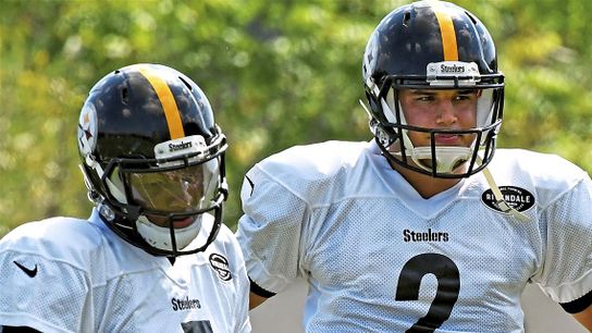 Steelers' Josh Dobbs and Mason Rudolph