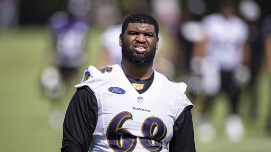 Steelers lineman Adrian Ealy, formerly of the Ravens