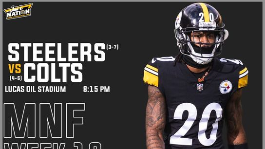 Steelers vs. Colts Week 12 Pregame Report: Defense Braces for a Relenting Rush Attack in Prime Time (Analysis)