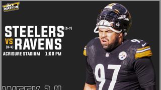 Steelers vs. Ravens Week 14 Pregame Report:  Critical AFC North Football in December; Nothing Else Needs To Be Said (Analysis)