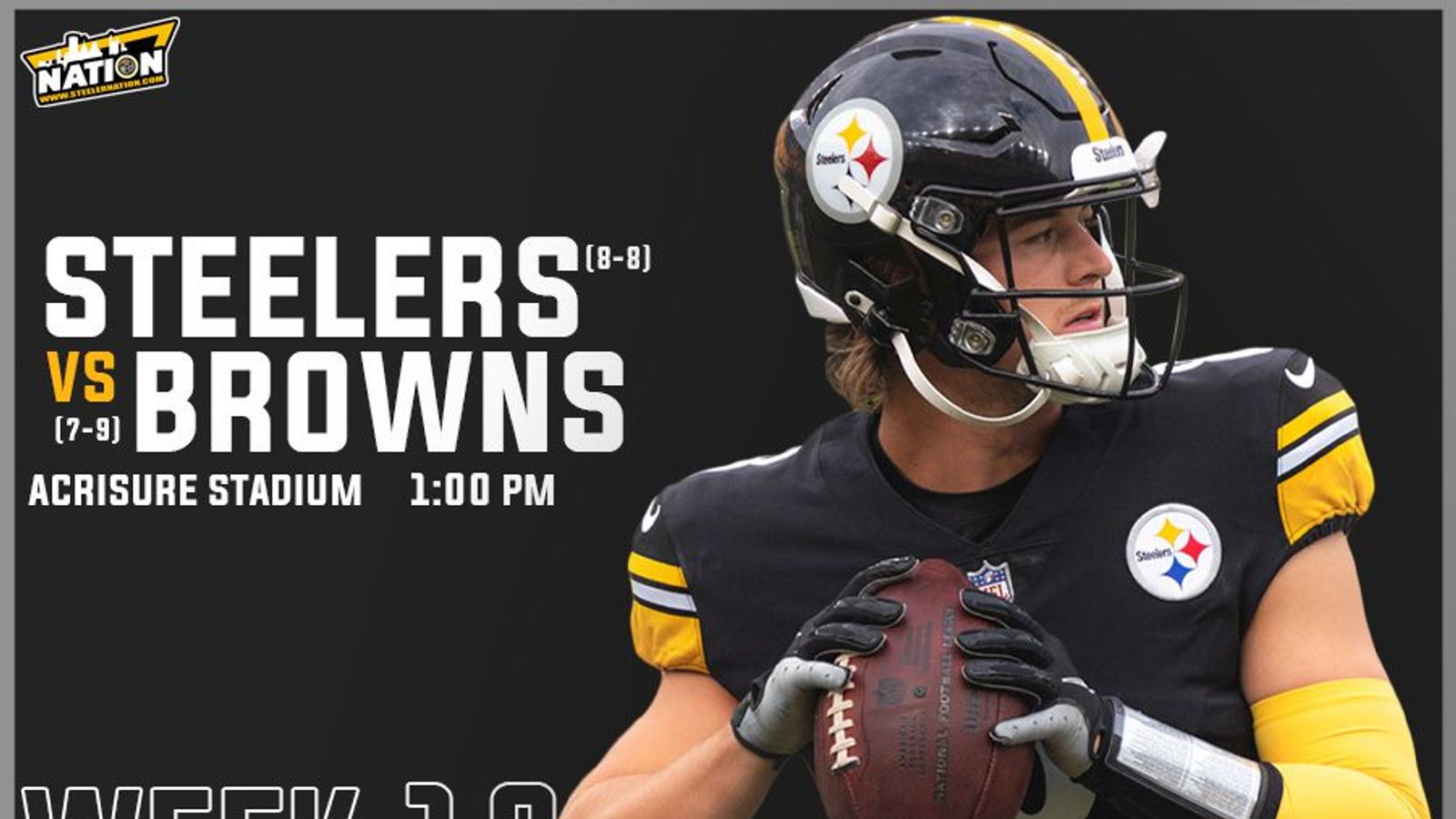 Cleveland Browns vs. Pittsburgh Steelers FREE LIVE STREAM (1/8