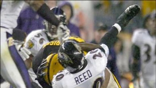 Steelers' James Harrison vs Ravens' Ed Reed