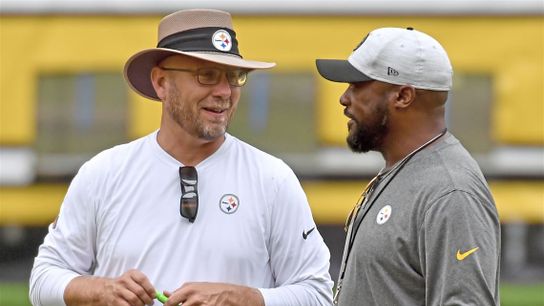 Steelers Mike Tomlin And Matt Canada 