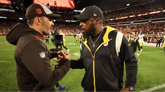 Steelers Mike Tomlin and Browns Kevin Stefanski