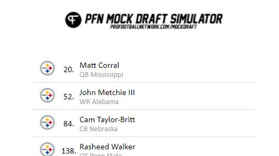 Steelers Mock Draft