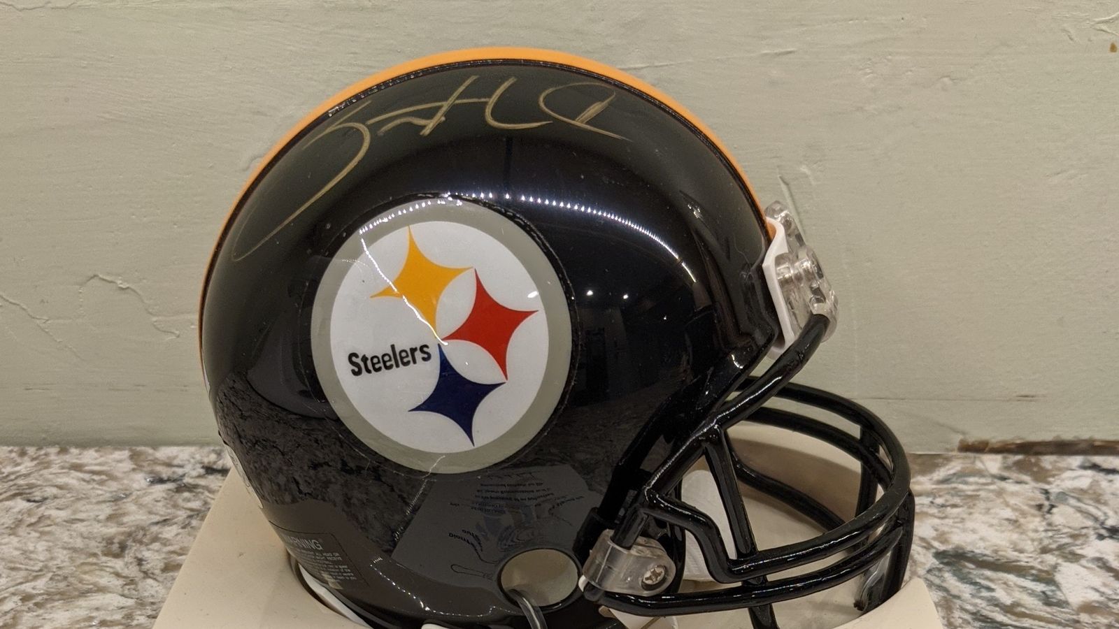 : Ryan Shazier Pittsburgh Steelers Signed Mini Helmet