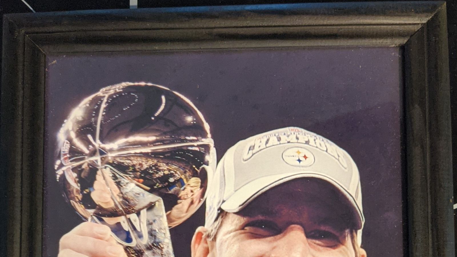 Win A Signed Bill Cowher Super Bowl Trophy Picture Tonight!!