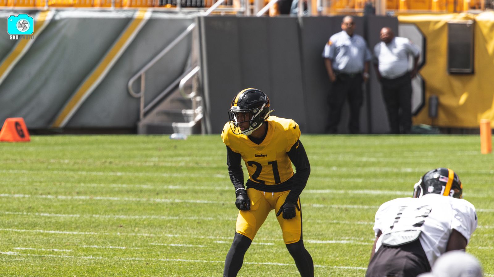 Pittsburgh Steelers wide receiver Rico Bussey (84) during an NFL football  practice, Monday, Aug. 9, 2021, in Pittsburgh. (AP Photo/Keith Srakocic  Stock Photo - Alamy