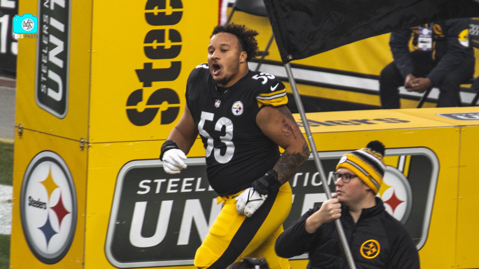 Kendrick Green Training with Maurkice Pouncey