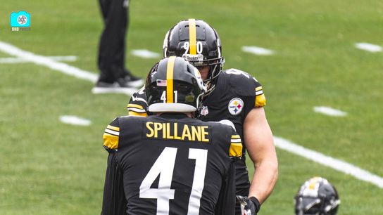 Steelers Robert Spillane TJ Watt