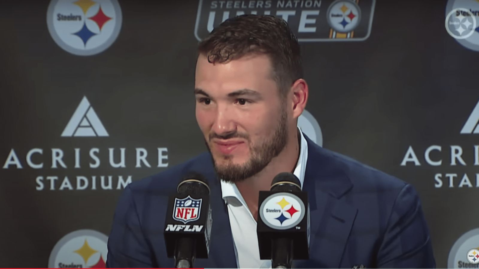 Steelers QB Mitch Trubisky sits down to talk fatherhood, football and more