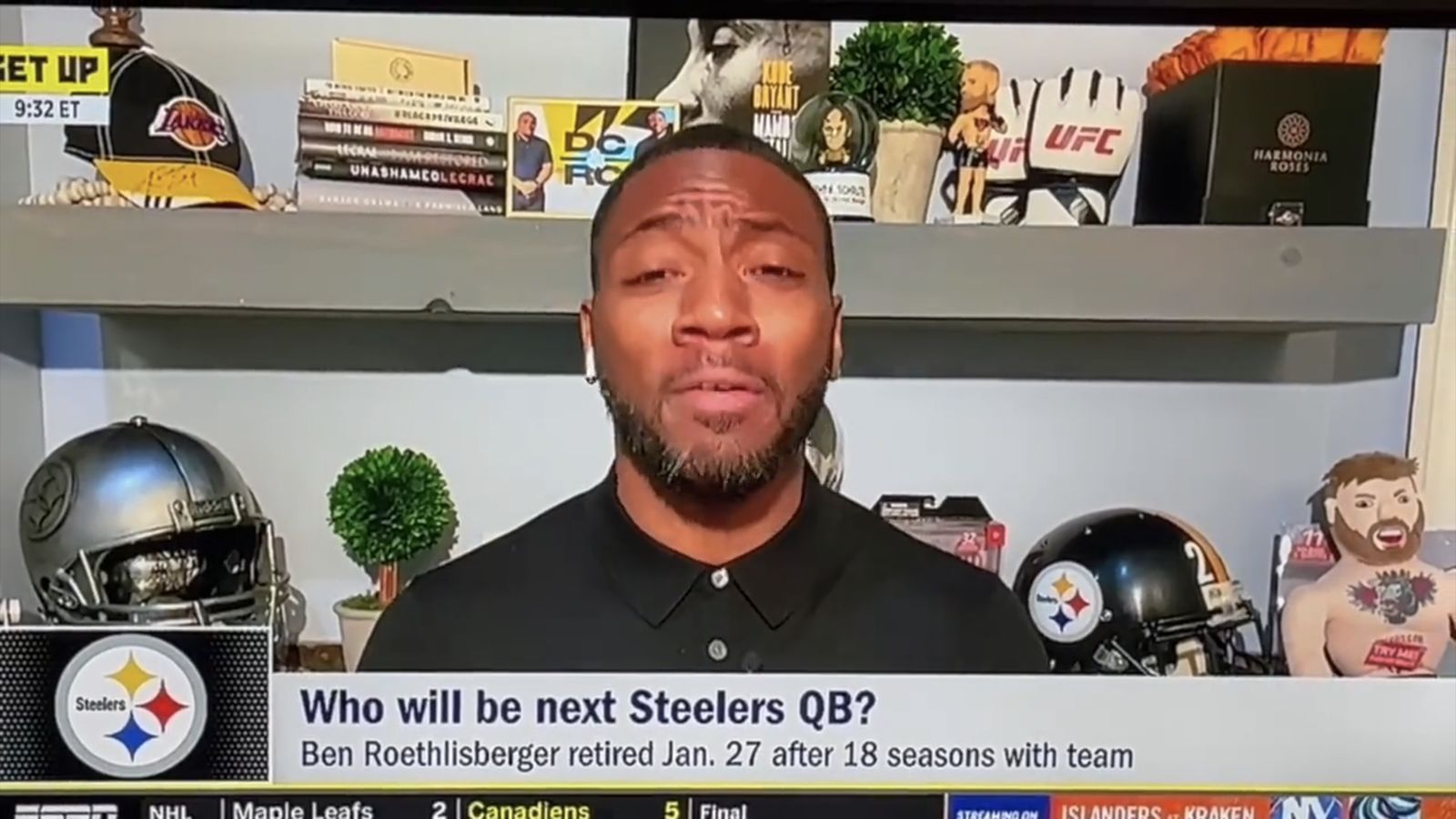 ESPN commentator Ryan Clark would make a great GM for any NFL team