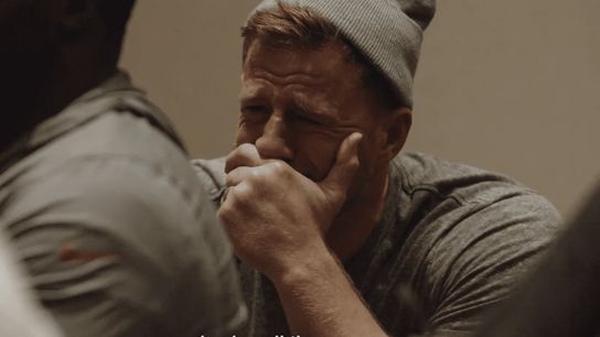 Steelers' TJ Watt Makes Big Brother JJ Watt Cry With Emotional Tribute Message On HBO Hard Knocks (Commentary)