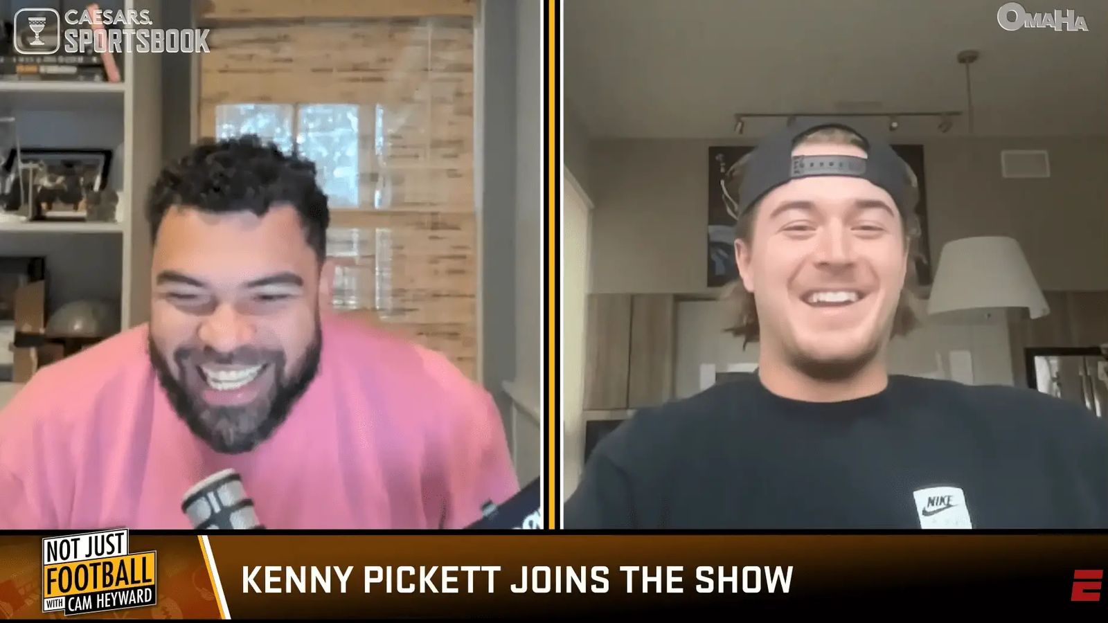 Cam Heyward burns Kenny Pickett for a nickname