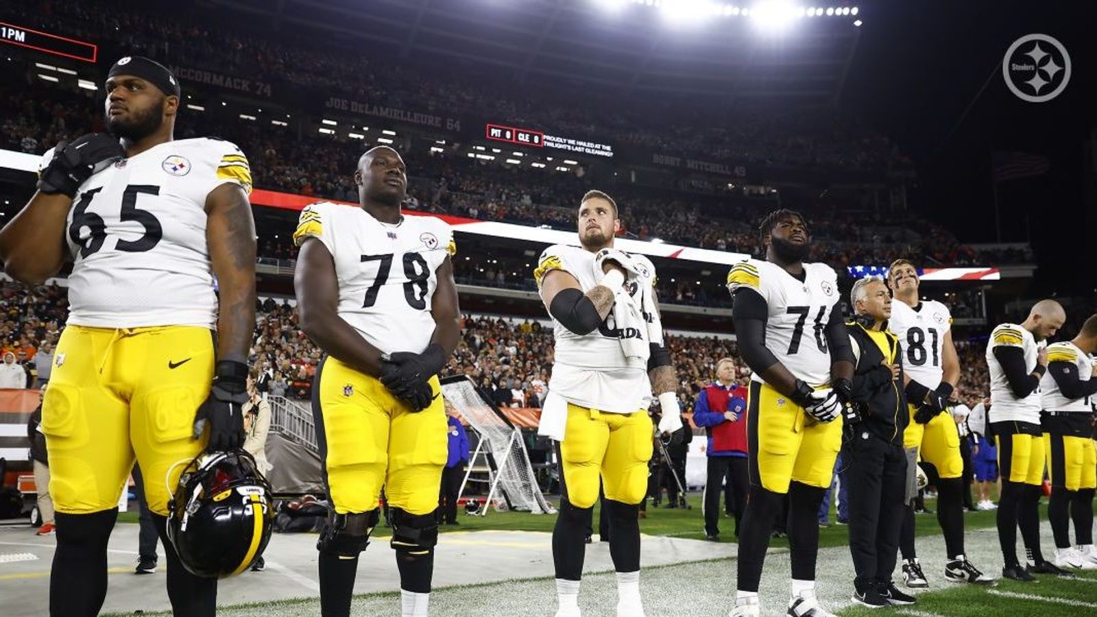 The Pittsburgh Steelers' Offensive Line Is Finally Starting To Gel