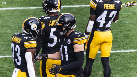 Steelers LBs Mark Robinson and Robert Spillane