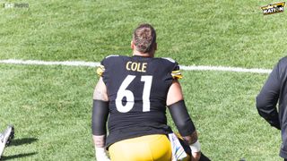 Team Reporter Thinks Steelers Have No Problem With Veteran Center Mason Cole, And Rightfully So (Mason Cole). Photo by Jordan Schofield / SteelerNation (Twitter: @JSKO_PHOTO)