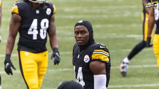 Can A George Pickens Year 2 Leap Push Him Into Being A Top 10 NFL Receiver?  (George Pickens). Photo by Jordan Schofield / SteelerNation (Twitter: @JSKO_PHOTO)