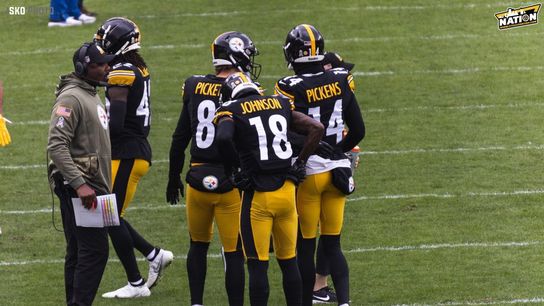 Steelers Pickett Johnson Pickens
