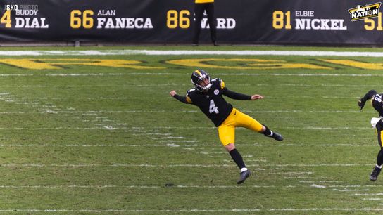Steelers kicker Matthew Wright