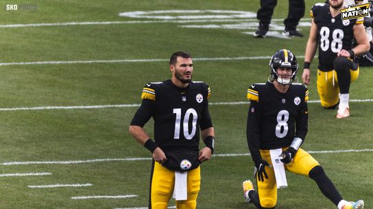 Steelers Kenny Pickett Mitch Trubisky