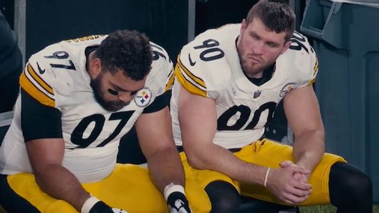 Steelers Cam Heyward and TJ Watt