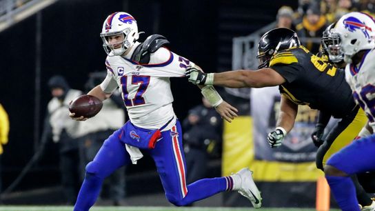 Steelers Cameron Heyward and Bills Josh Allen