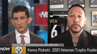 Franco Harris announces the pick of QB Kenny Pickett, quarterback, NFL  Network