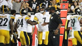 Pittsburgh Steelers wide receiver Antwaan Randle El (82) before the NFL  football game between the Pittsburgh Steelers and the Baltimore Ravens,  Sunday, Oct. 3, 2010 in Pittsburgh. (AP Photo/Keith Srakocic Stock Photo -  Alamy